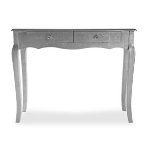 Consolle Cagliari Grande Argento Versa in legno 100x80x35 cm